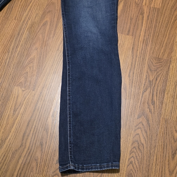 Silver Jeans Co Suki Straight Womens Dark Blue Denim Jeans W31 L31 Stretch Mid - Picture 2 of 11